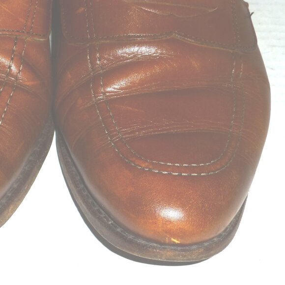 Allen Edmonds Lake Forest Men's Leather Shoes Size: 9 EEE Brown PLEASE READ - Picture 9 of 12